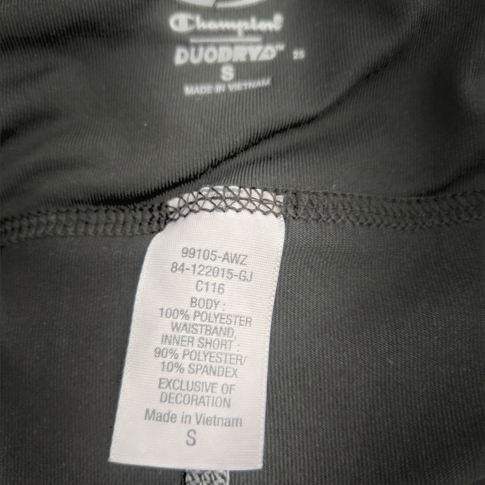 Champion Women's Black Skort Inner Short Duo Dry Running Tennis Skirt Small - Picture 5 of 5